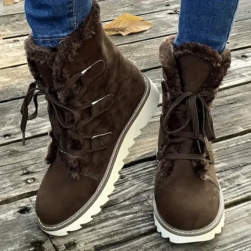 Solana Faux Suede Platform Winter Boots_4
