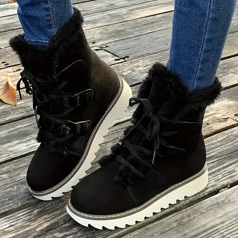 Solana Faux Suede Platform Winter Boots_5