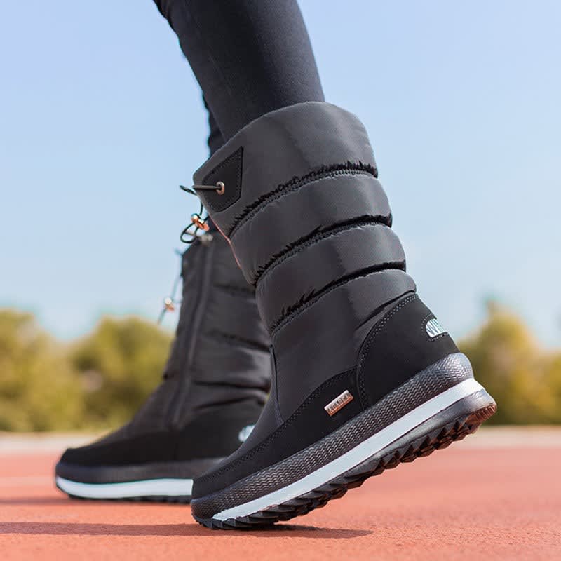 Arlette Quilted Mid Calf Snow Boots_2