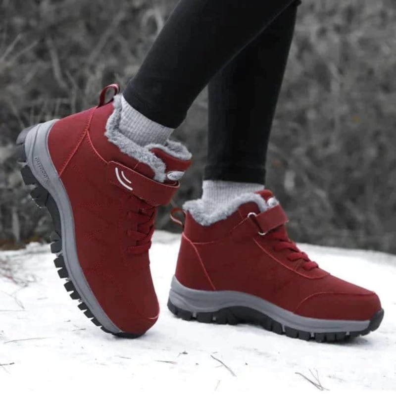 Lourdes Fleece Lined Outdoor Ankle Boots_1