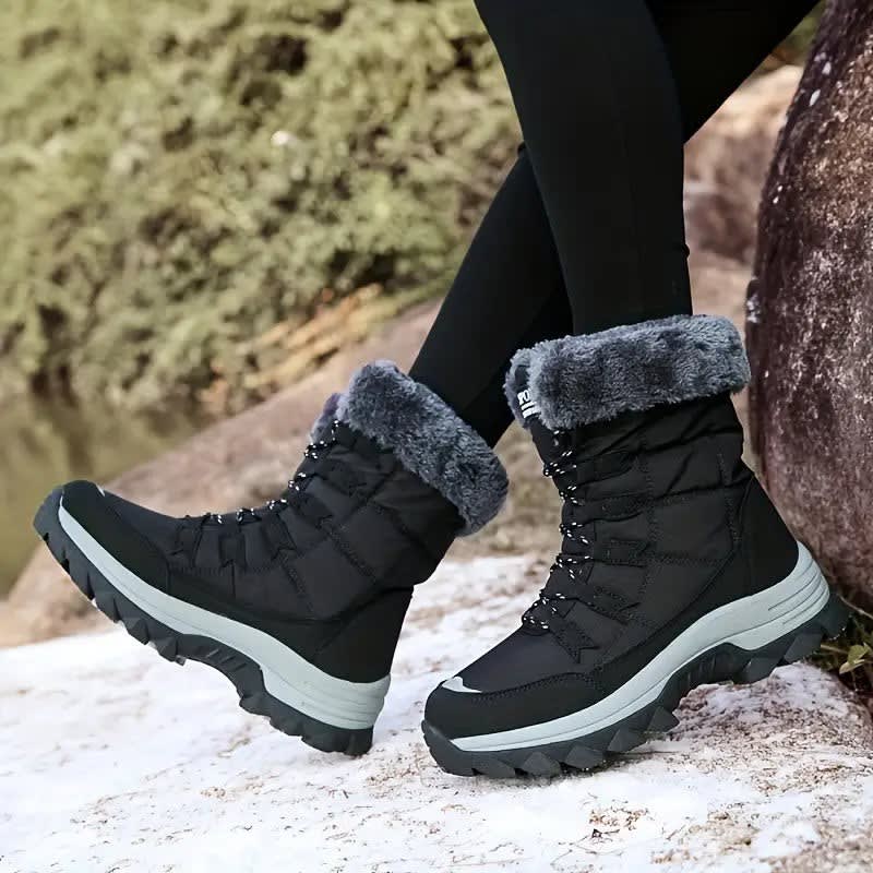 Lenore Faux Fur Non Slip Snow Boots_2