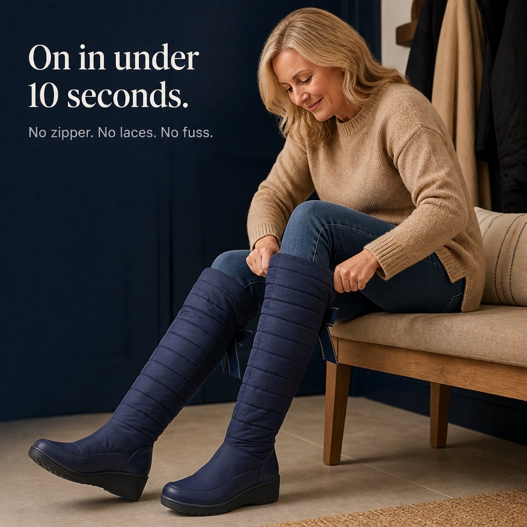 Valeria Quilted Knee High Winter Boots_6