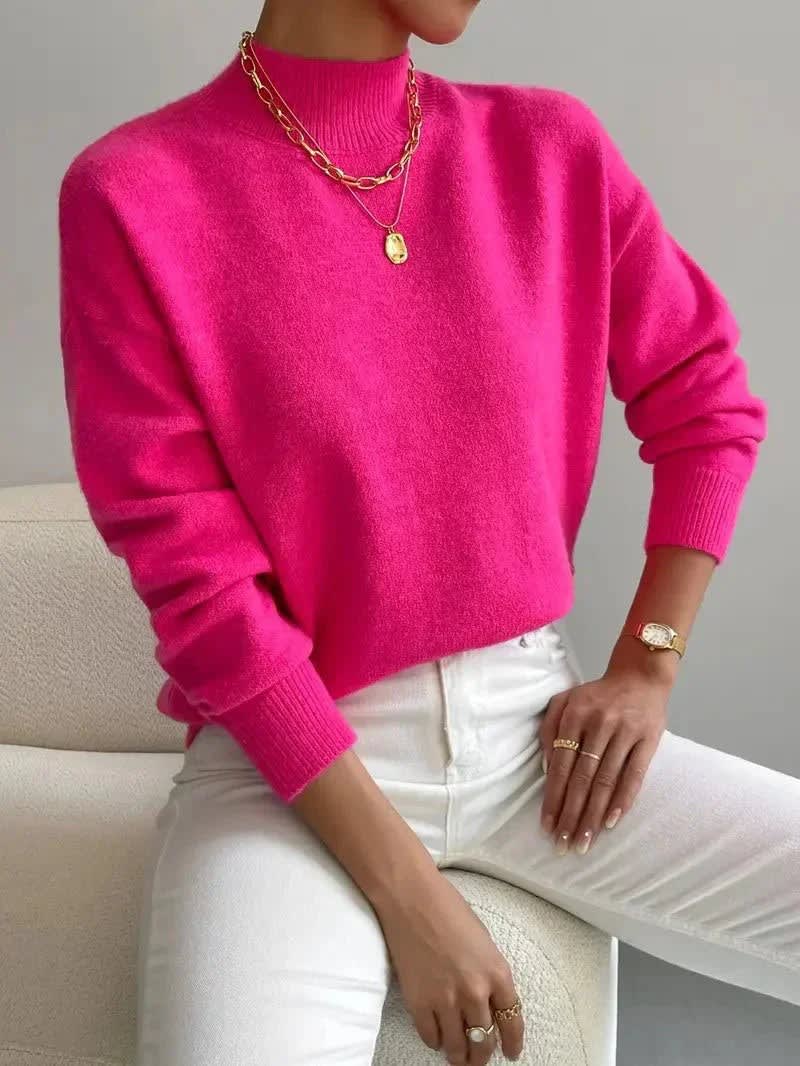 Ellison Mock Neck Knit Sweater_7