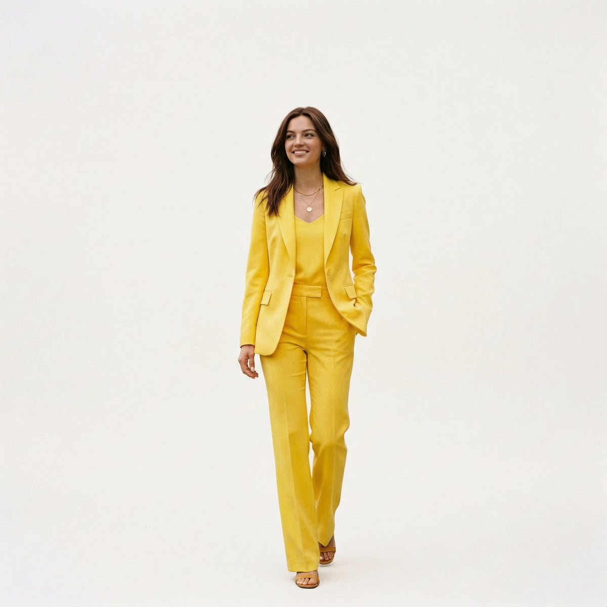 Gioconda Tailored Wide Leg Pant Suit_6