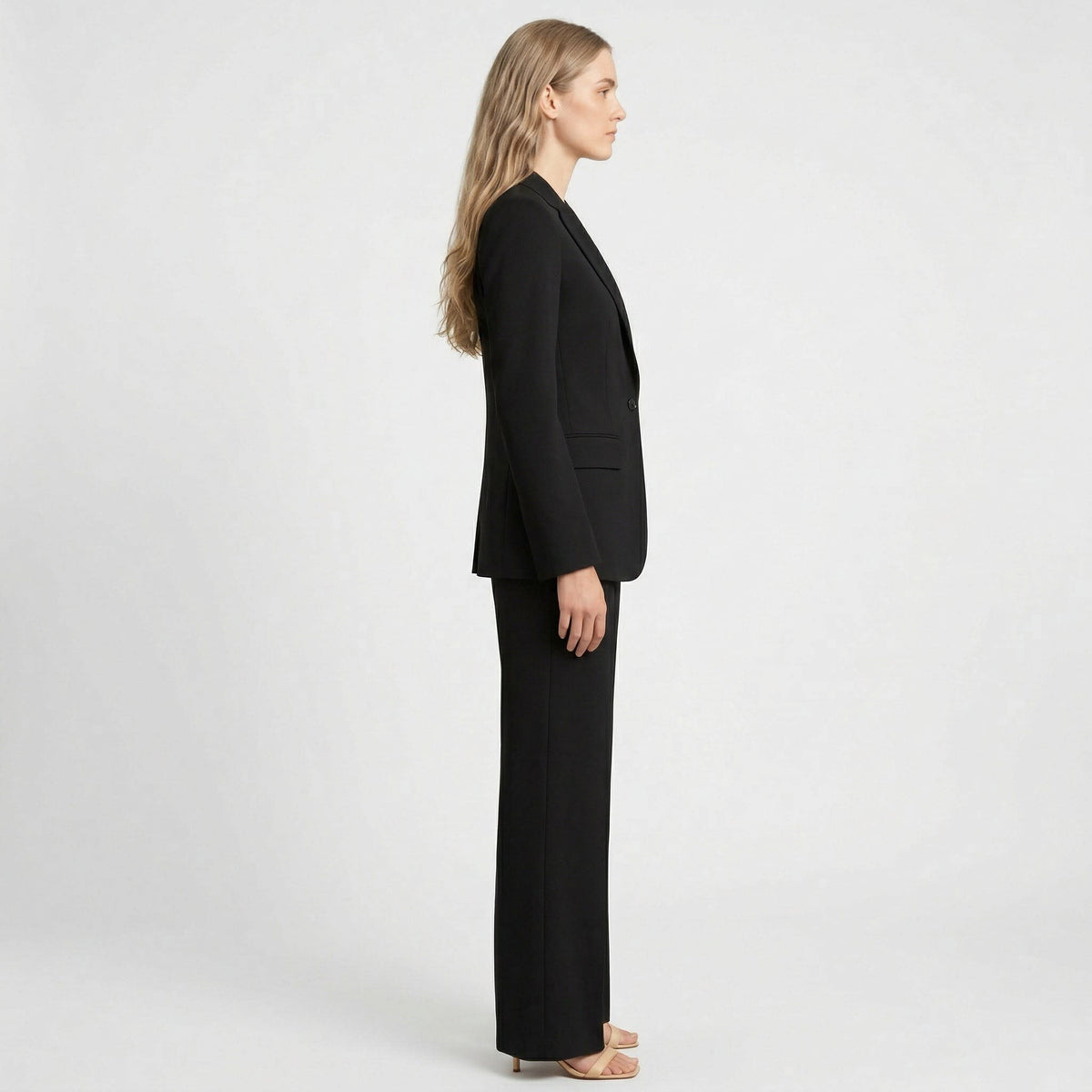 Gioconda Tailored Wide Leg Pant Suit_8