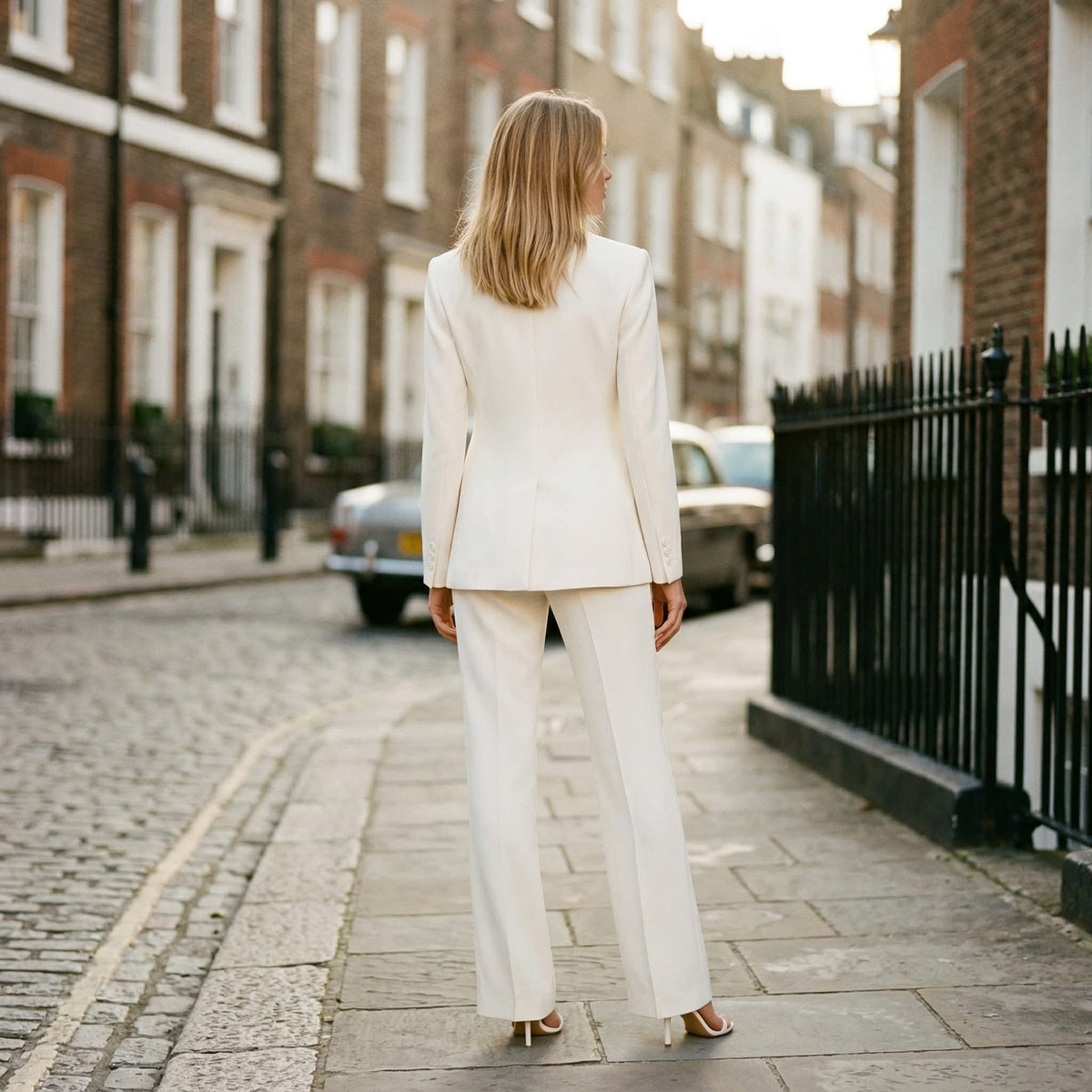 Gioconda Tailored Wide Leg Pant Suit_9