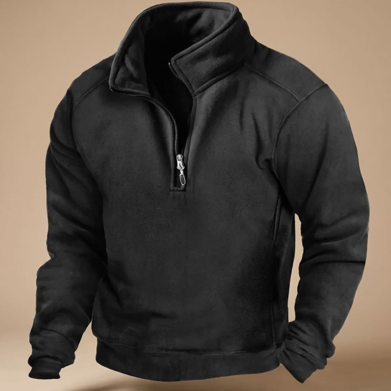 Caleb Fleece Quarter Zip Pullover_1