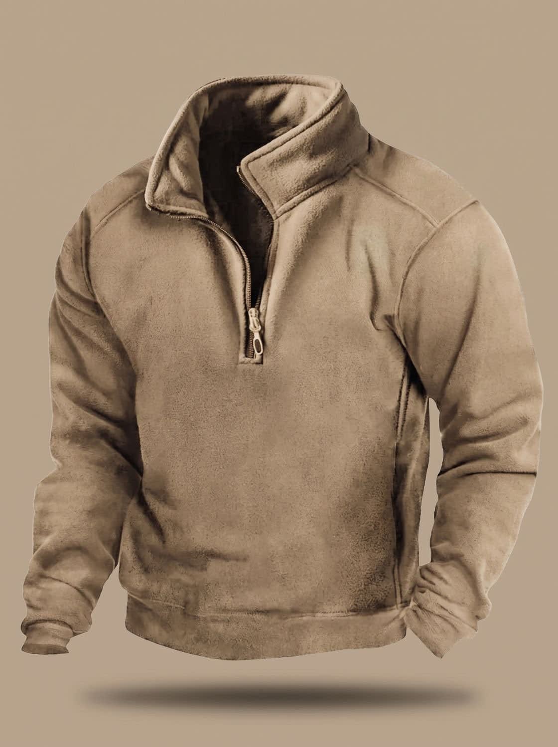 Caleb Fleece Quarter Zip Pullover_2