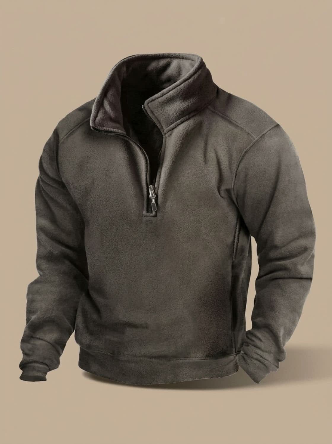 Caleb Fleece Quarter Zip Pullover_4