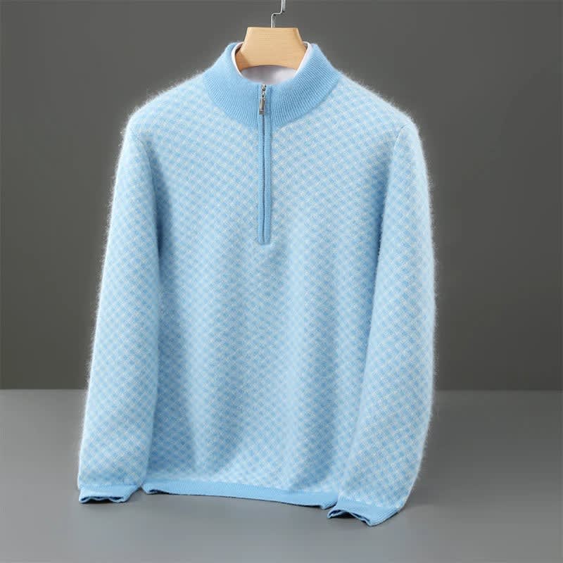 Walker Merino Wool Quarter Zip Sweater_2