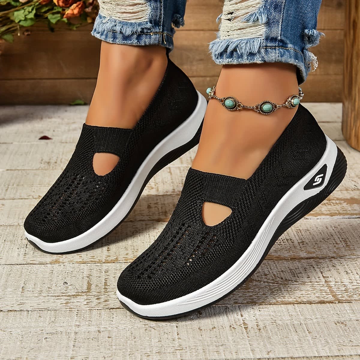 Karin Orthopedic Knit Slip-On Shoes_5