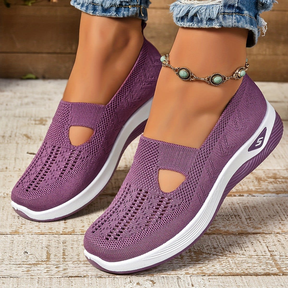 Karin Orthopedic Knit Slip-On Shoes_6