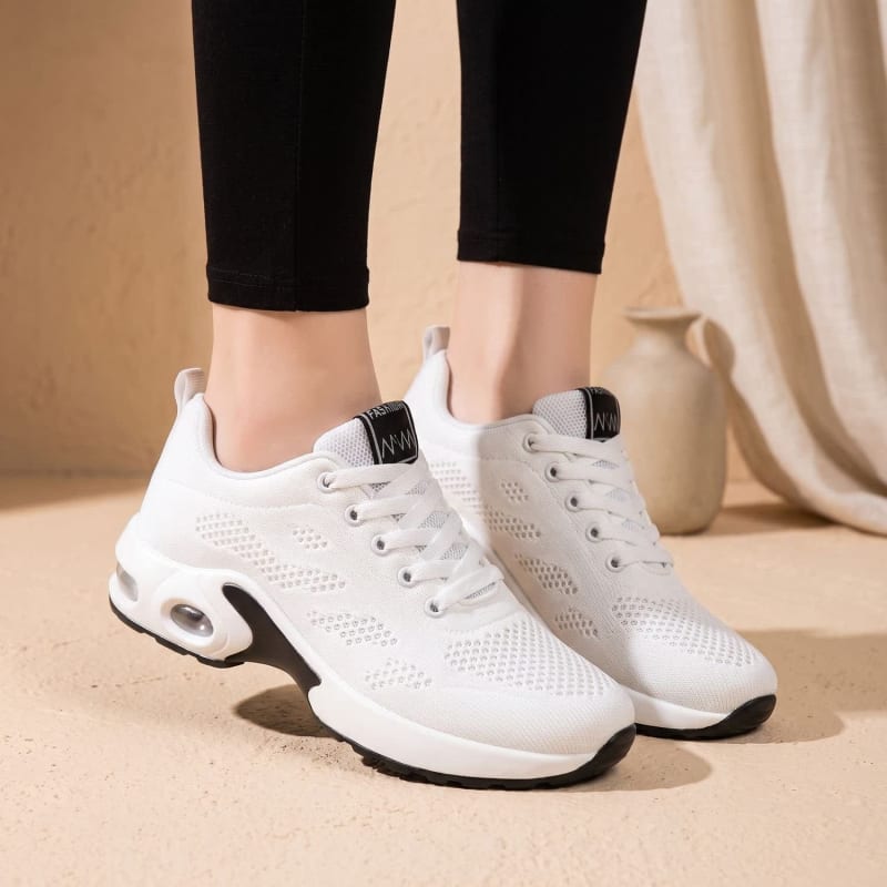 Kayla Air Cushion Wide Toe Box Orthopedic Sneakers_1