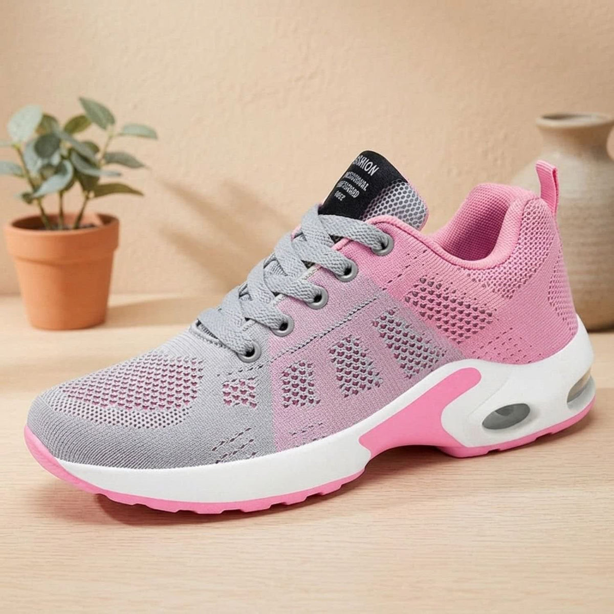Kayla Air Cushion Wide Toe Box Orthopedic Sneakers_3
