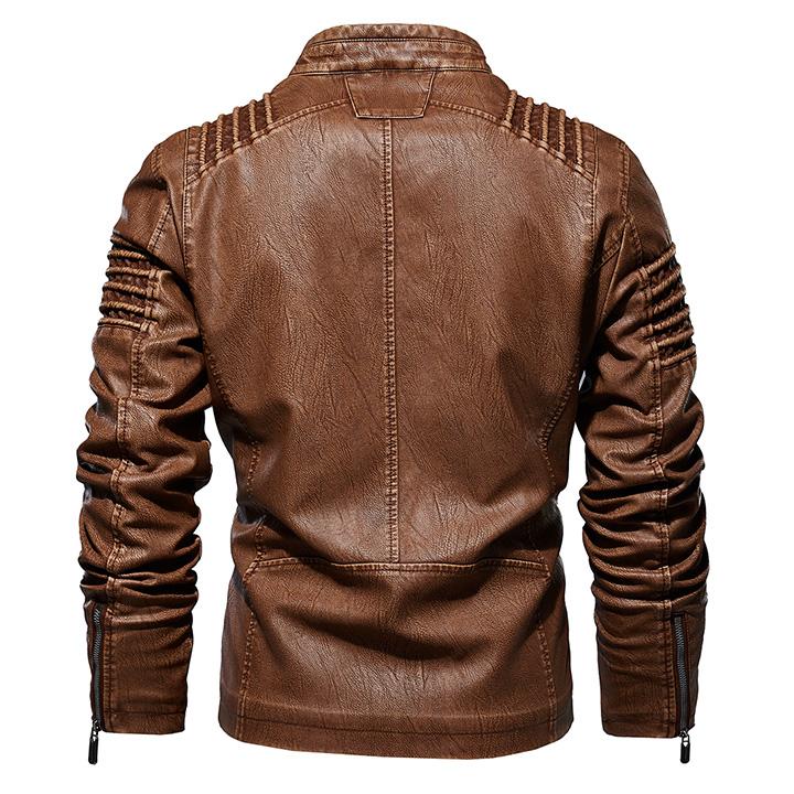 Men's Kingdom Quilted Leather Jacket