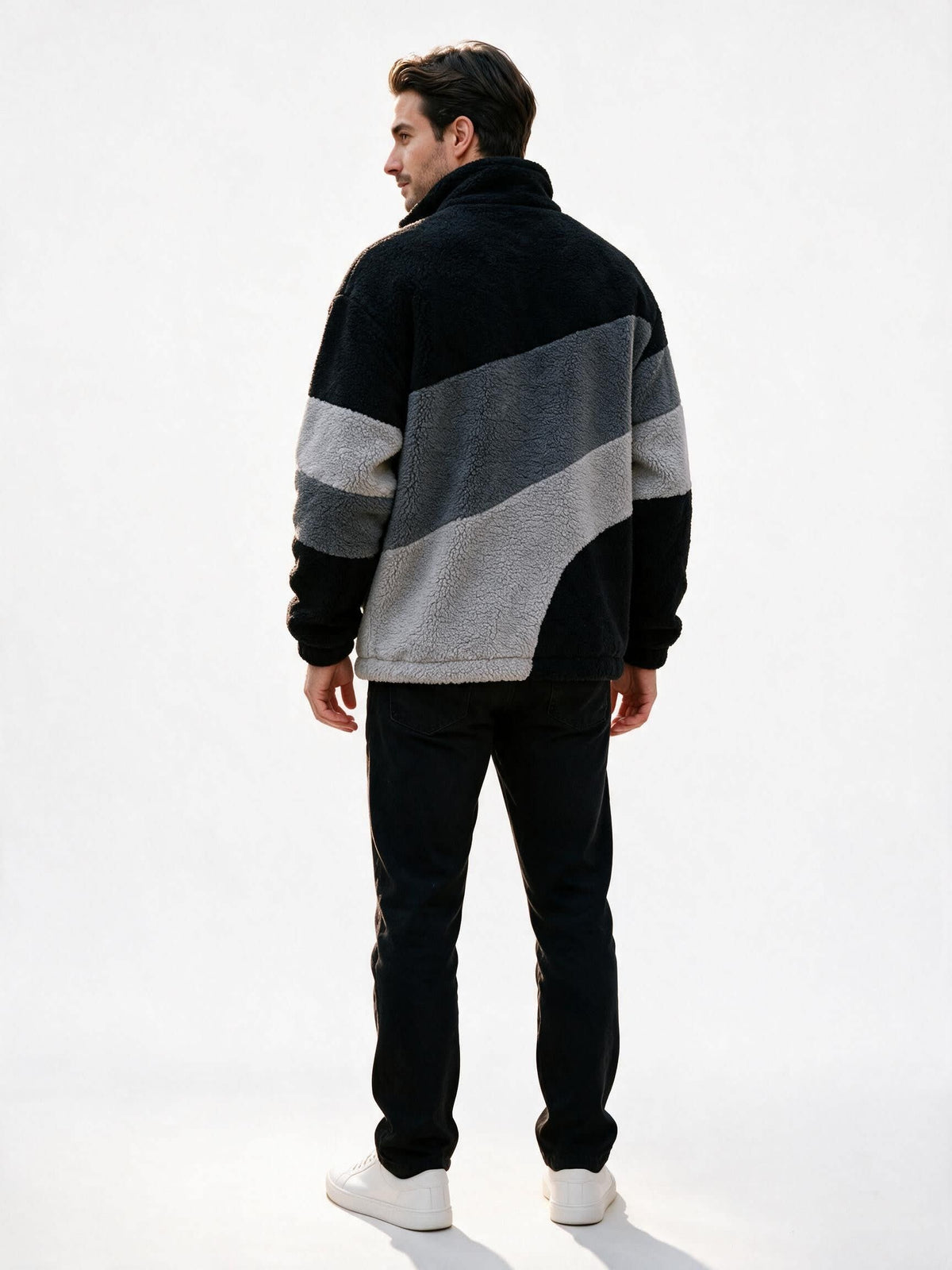 Brandon Oversized Sherpa Fleece Jacket_6
