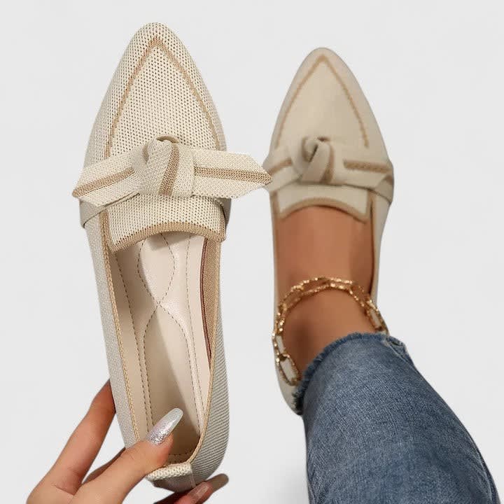 Stephanie Cushioned Pointed Toe Orthopedic Loafers_7