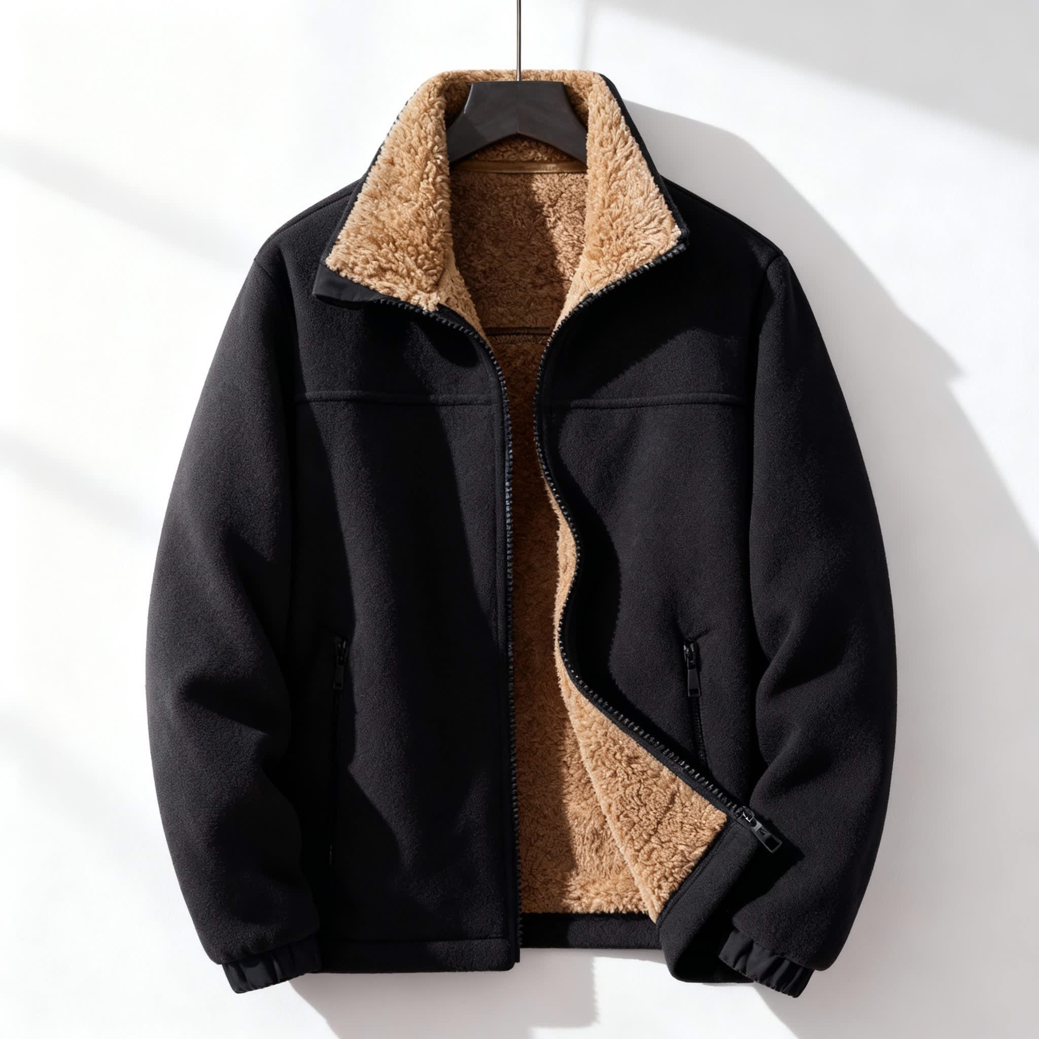 Brock Sherpa Lined Fleece Jacket_7