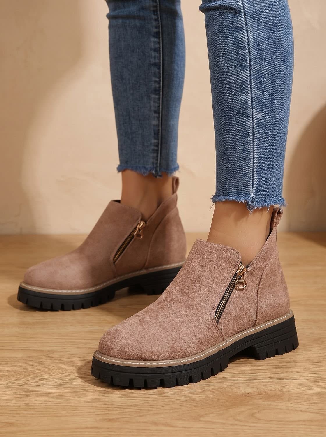 Miranda Arch Support Non-Slip Orthopedic Boots_14