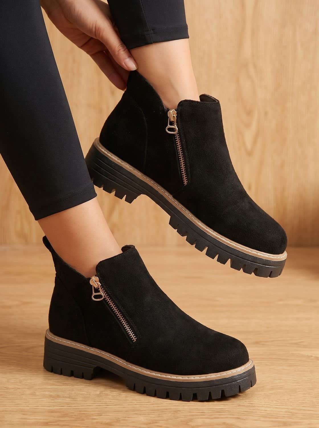 Miranda Arch Support Non-Slip Orthopedic Boots_5