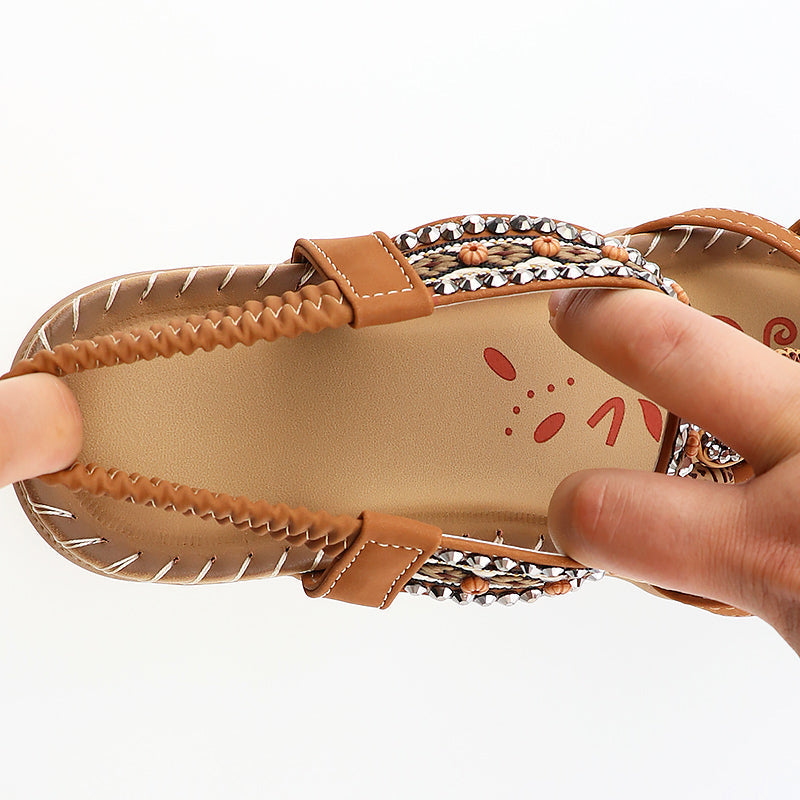 Sophia Grace Beaded Sandals
