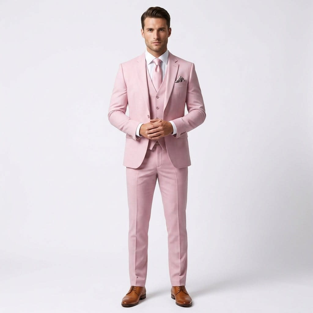 Patrick Slim Fit Three Piece Suit_8