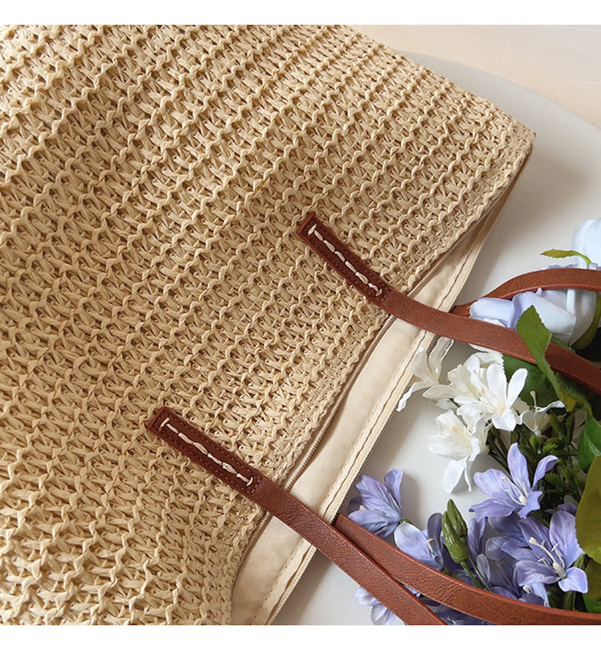 Rae Handwoven Straw Beach Tote Bag_8
