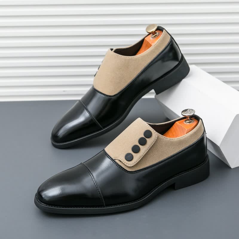 Roderick Leather Cap Toe Dress Shoes_3