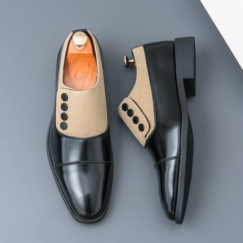 Roderick Leather Cap Toe Dress Shoes_4