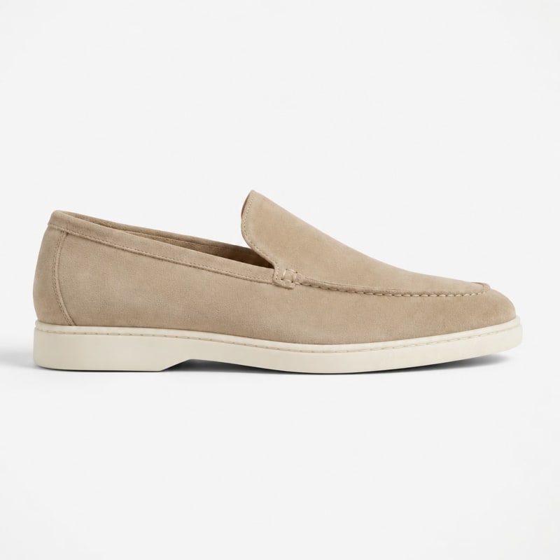 Ulysses Suede Slip On Loafers_1