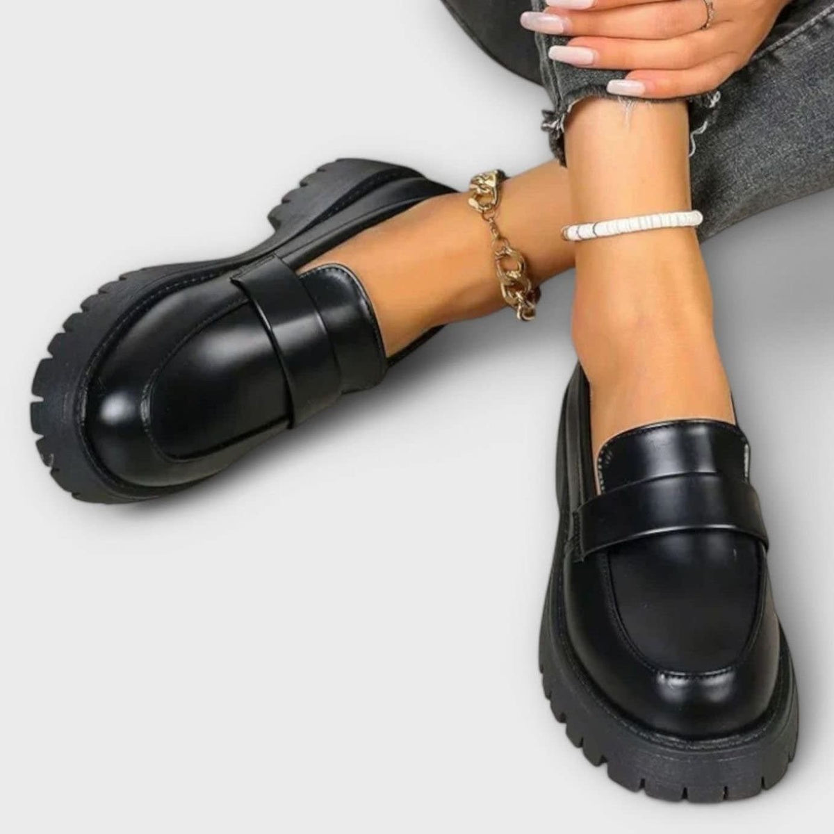 Melanie Non-Slip Platform Orthopedic Loafers_4