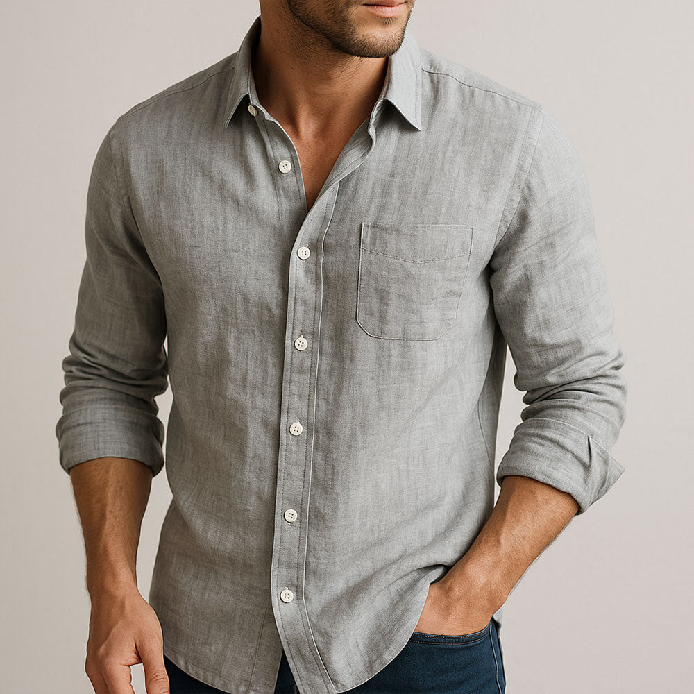 GIOVANNI Prestige Linen Shirt