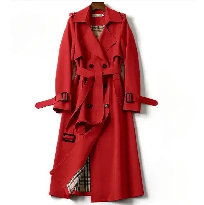 Francesca Belted Double Breasted Trench Coat_2