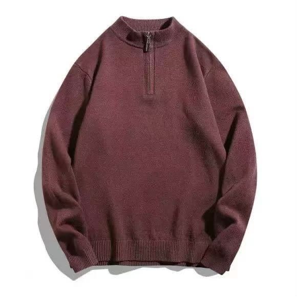 Matteo Slim Fit Half Zip Sweater_10
