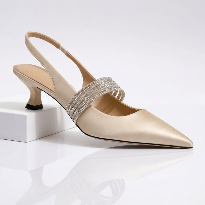 Beatrix Rhinestone Slingback Kitten Heels_1