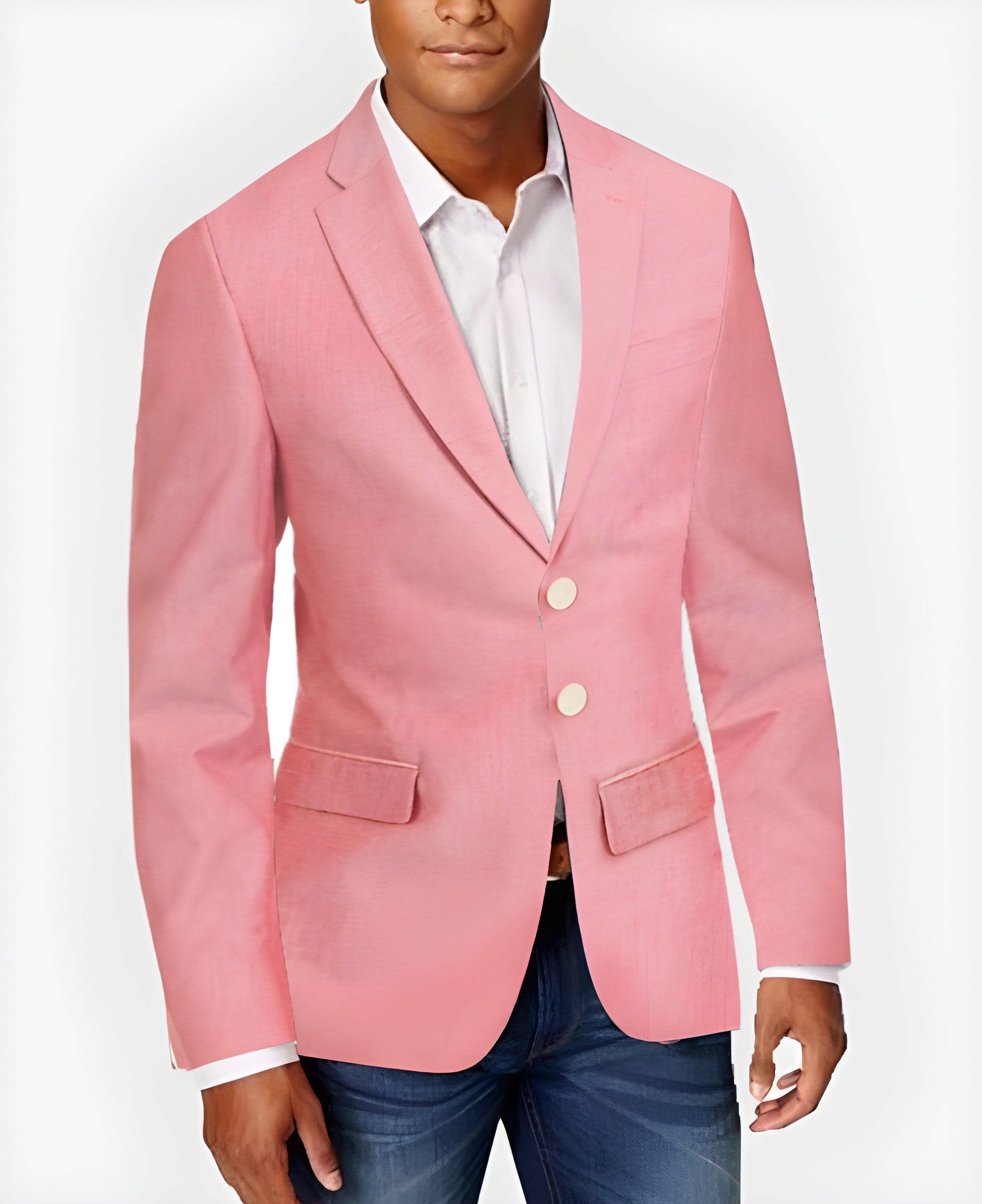 Cassius Polyester Notch Lapel Blazer_2