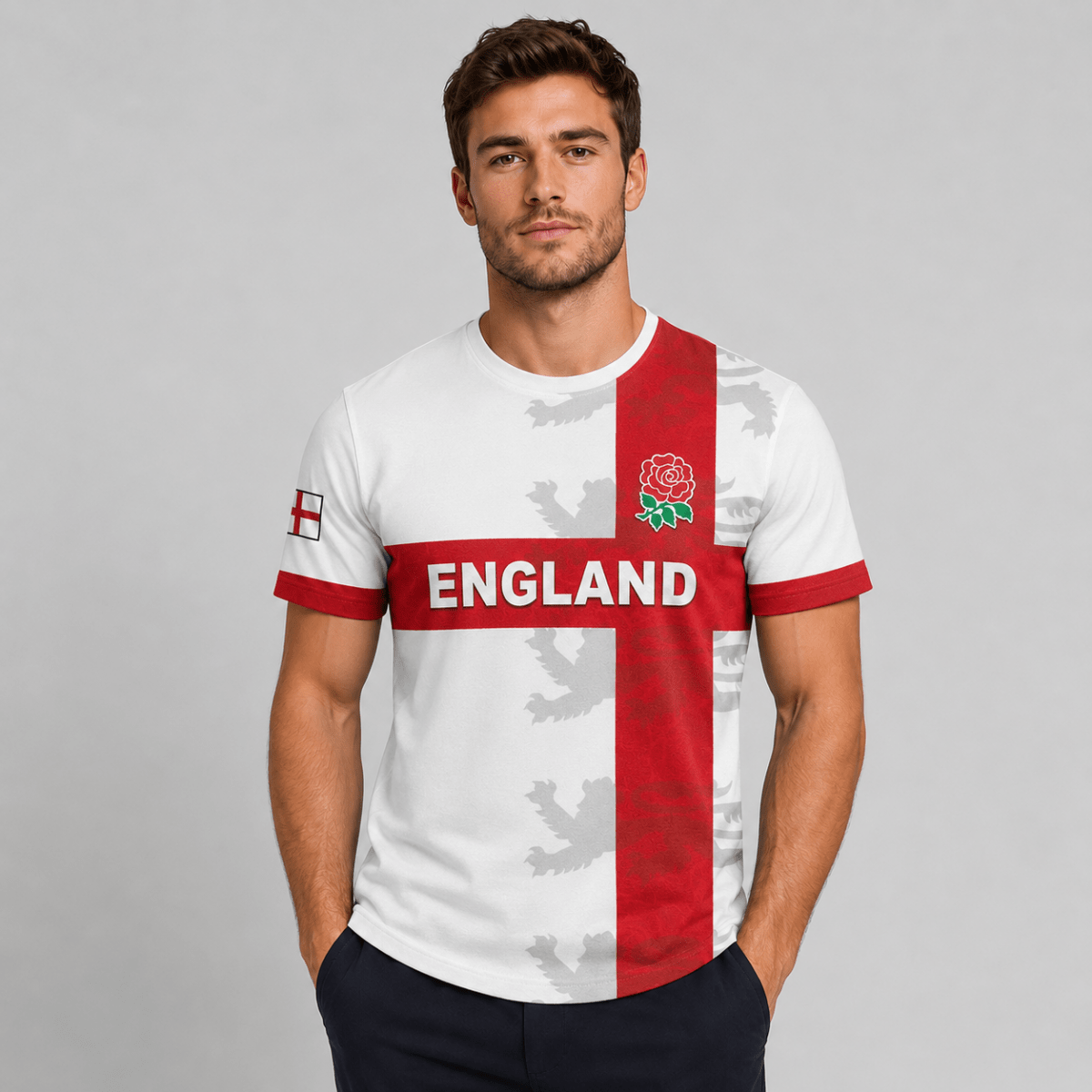 Ryan England National Team Men's Football Shirt WM 2026