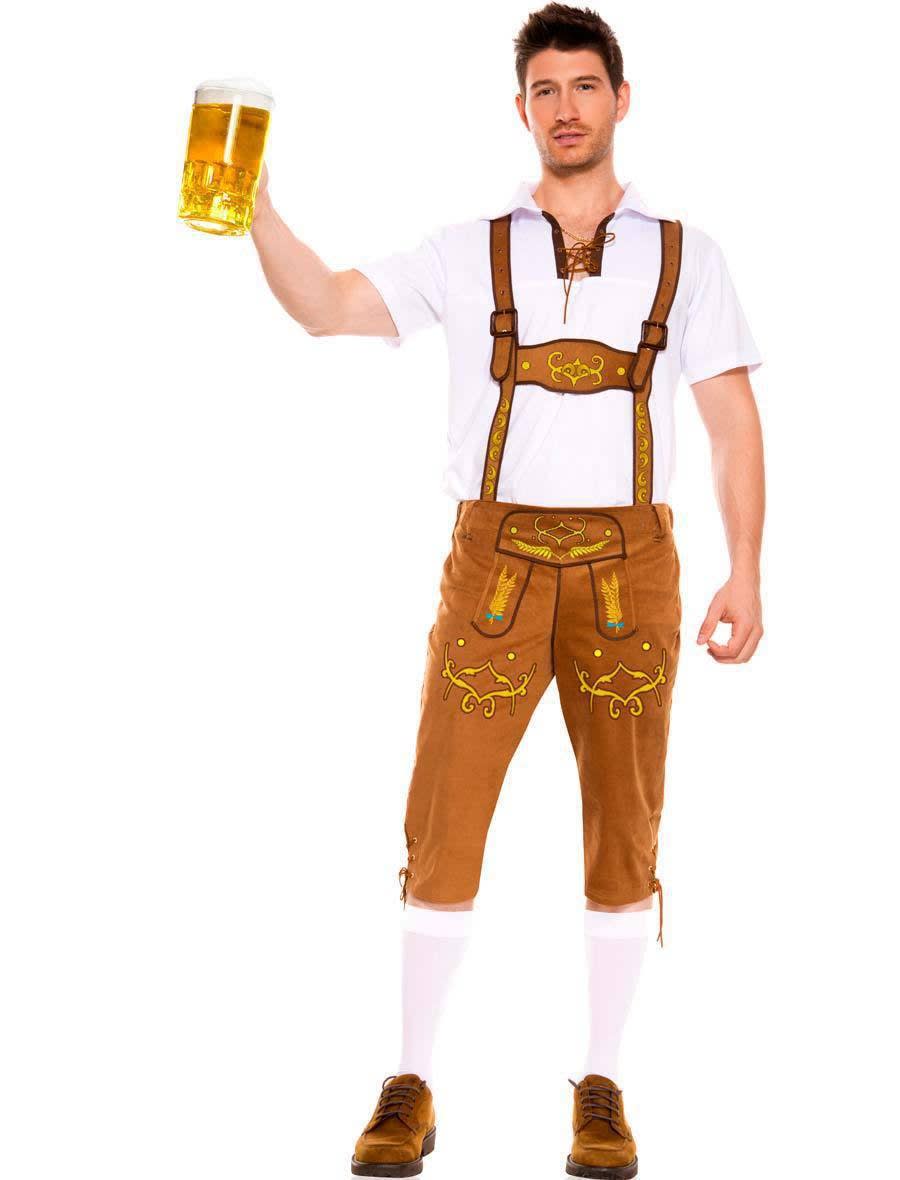 Kirk Oktoberfest Lederhosen Shorts Costume Set_7