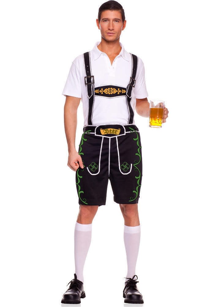 Kirk Oktoberfest Lederhosen Shorts Costume Set_9