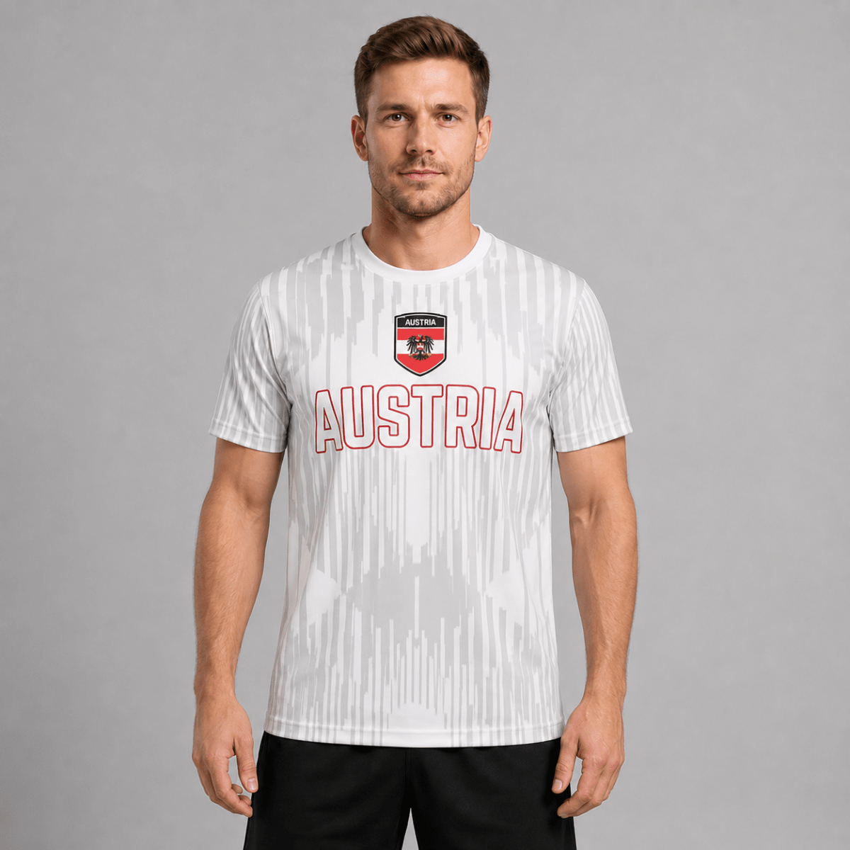 Kai Austria Three-Colour Edition Men's Football Jersey WM 2026