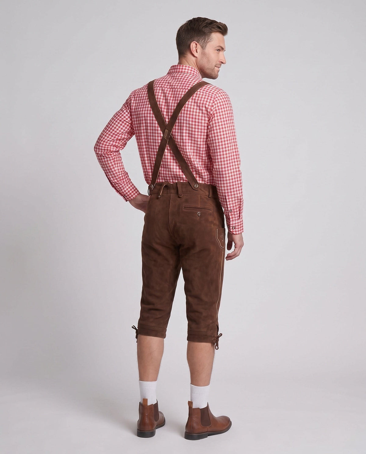 Tripp Suede Knee Length Lederhosen_3