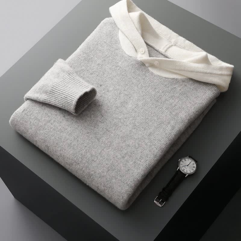 Trent Merino Wool Hooded Sweater_4