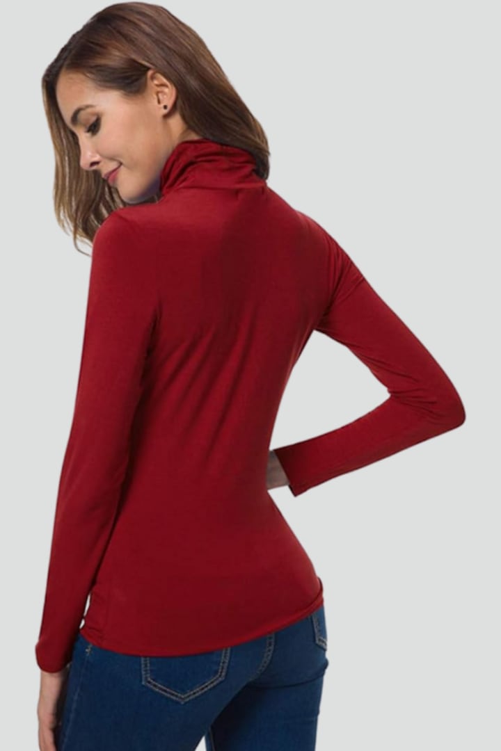 Gabriella Slim Fit Knit Turtleneck_4
