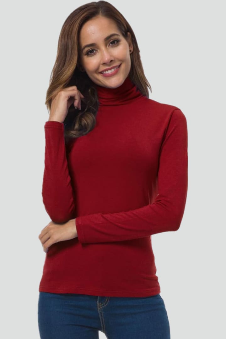 Gabriella Slim Fit Knit Turtleneck_6