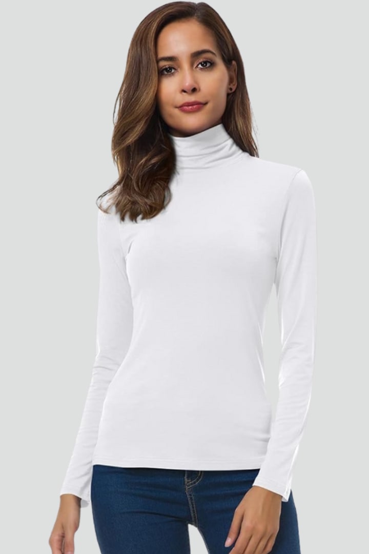 Gabriella Slim Fit Knit Turtleneck_8