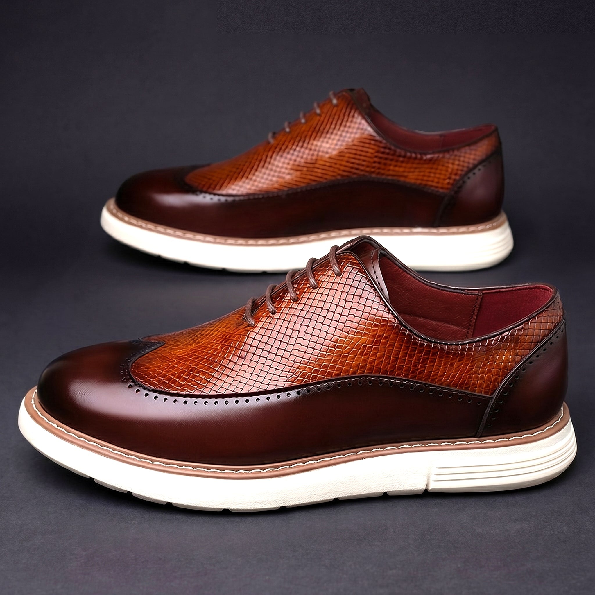 Elton Wingtip Brogue Oxford Shoes_2