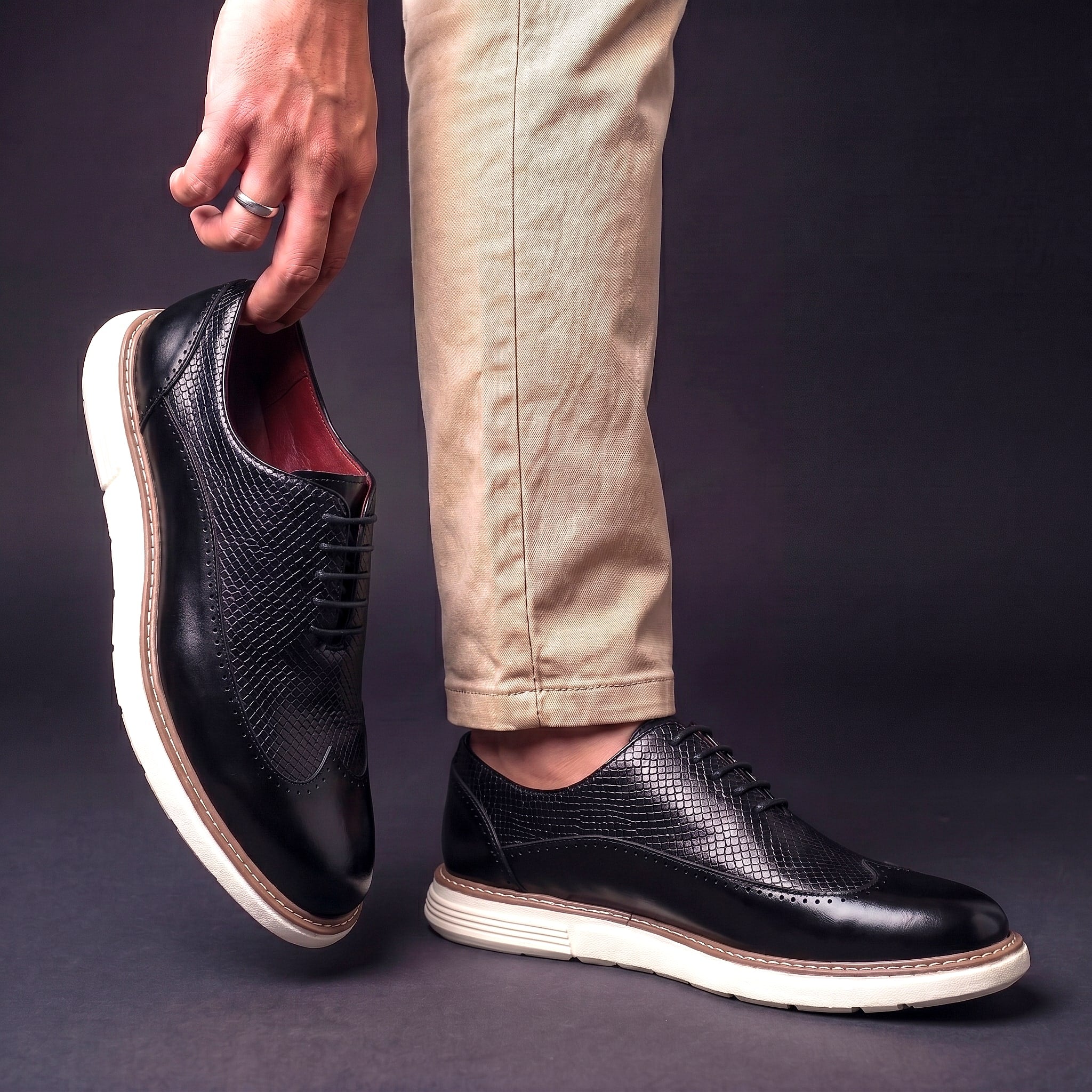 Elton Wingtip Brogue Oxford Shoes_7