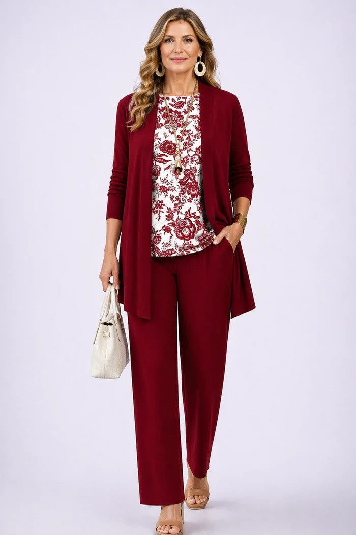 Emilia Printed Three Piece Pant Suit_7