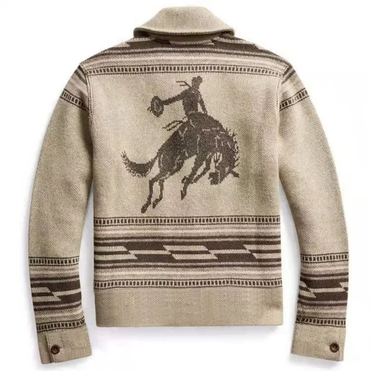 Cooper Western Shawl Collar Cardigan_5