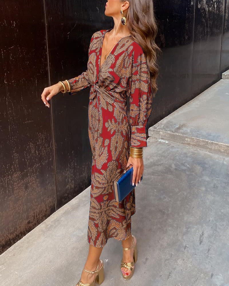 Camille Wedding Guest Wrap Maxi Dress_3